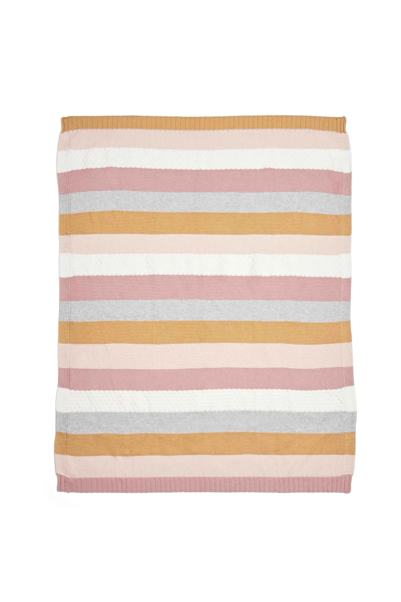 Mamas & Papas Knitted Blanket - 100 cm x 80 cm