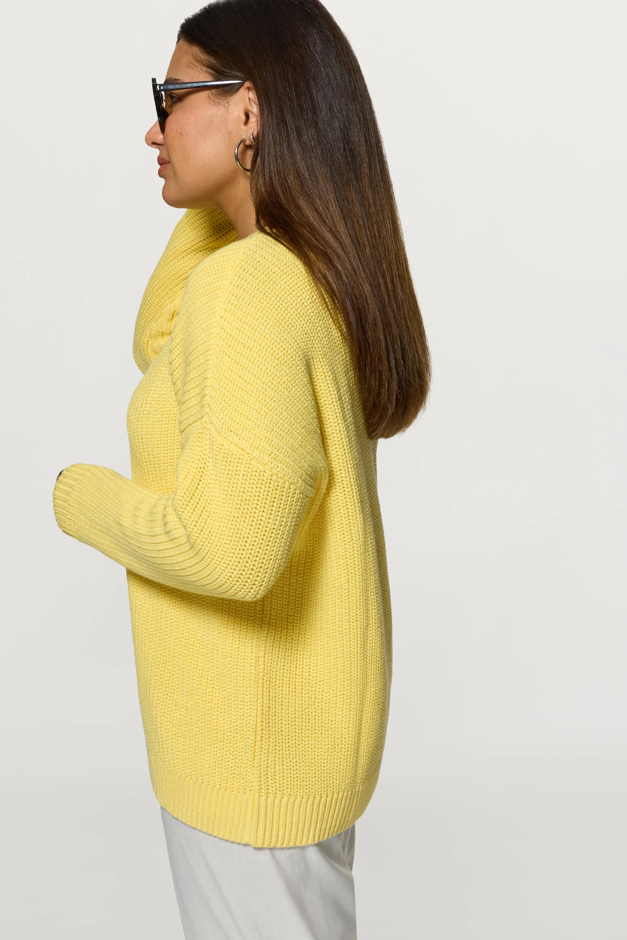 Marianne Knitted Jumper Lemon