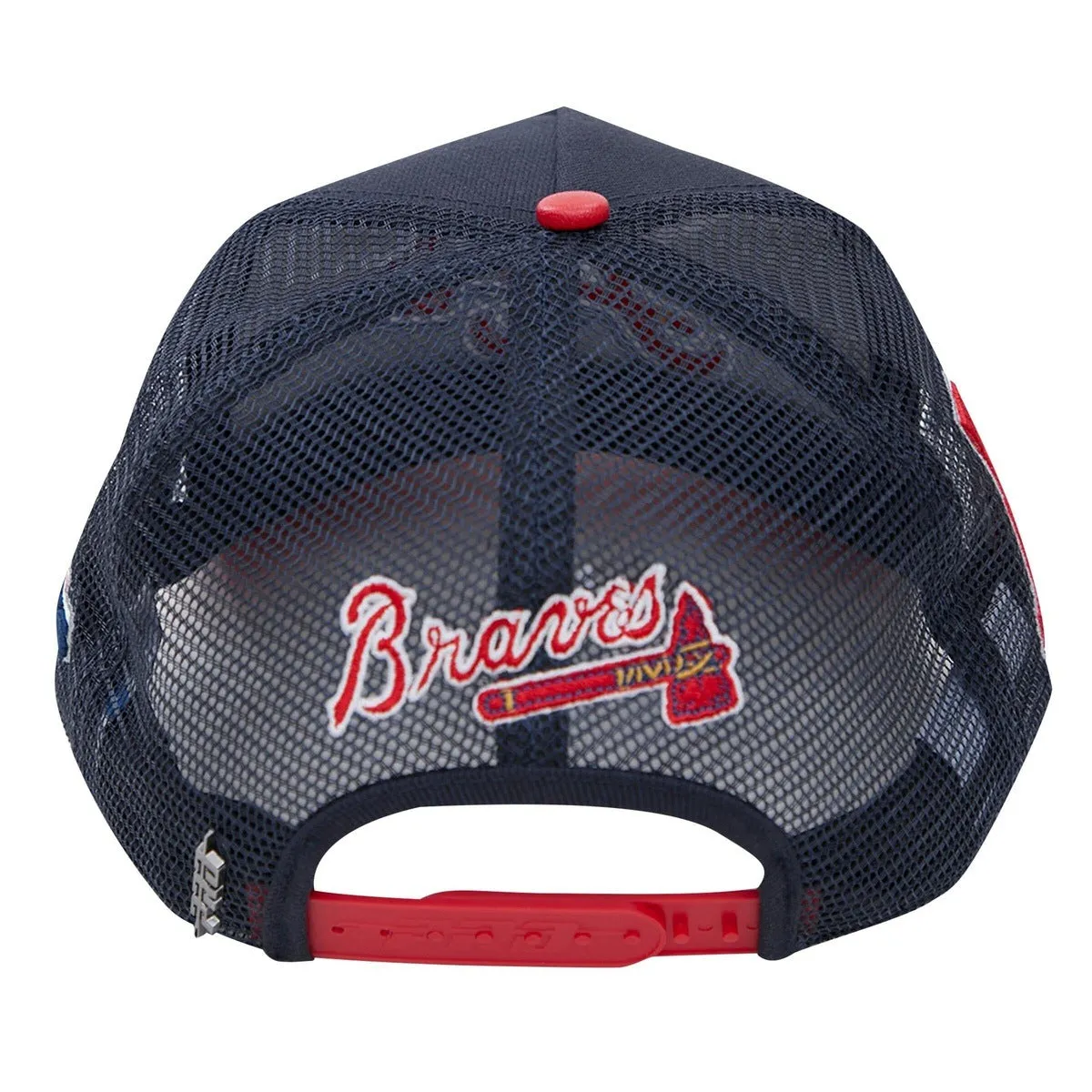 MLB ATLANTA BRAVES UNISEX MASHUP TRUCKER (MIDNIGHT NAVY)