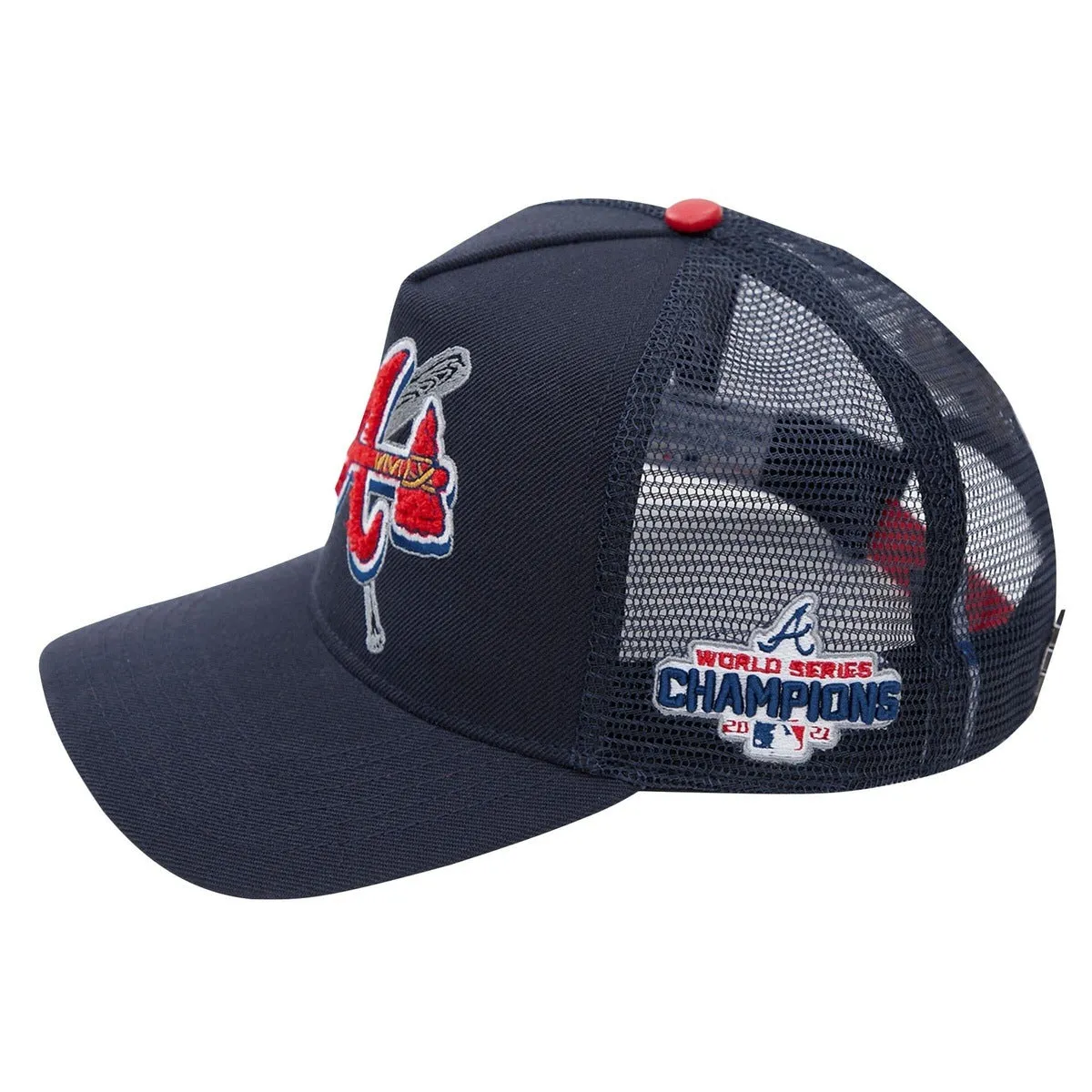 MLB ATLANTA BRAVES UNISEX MASHUP TRUCKER (MIDNIGHT NAVY)