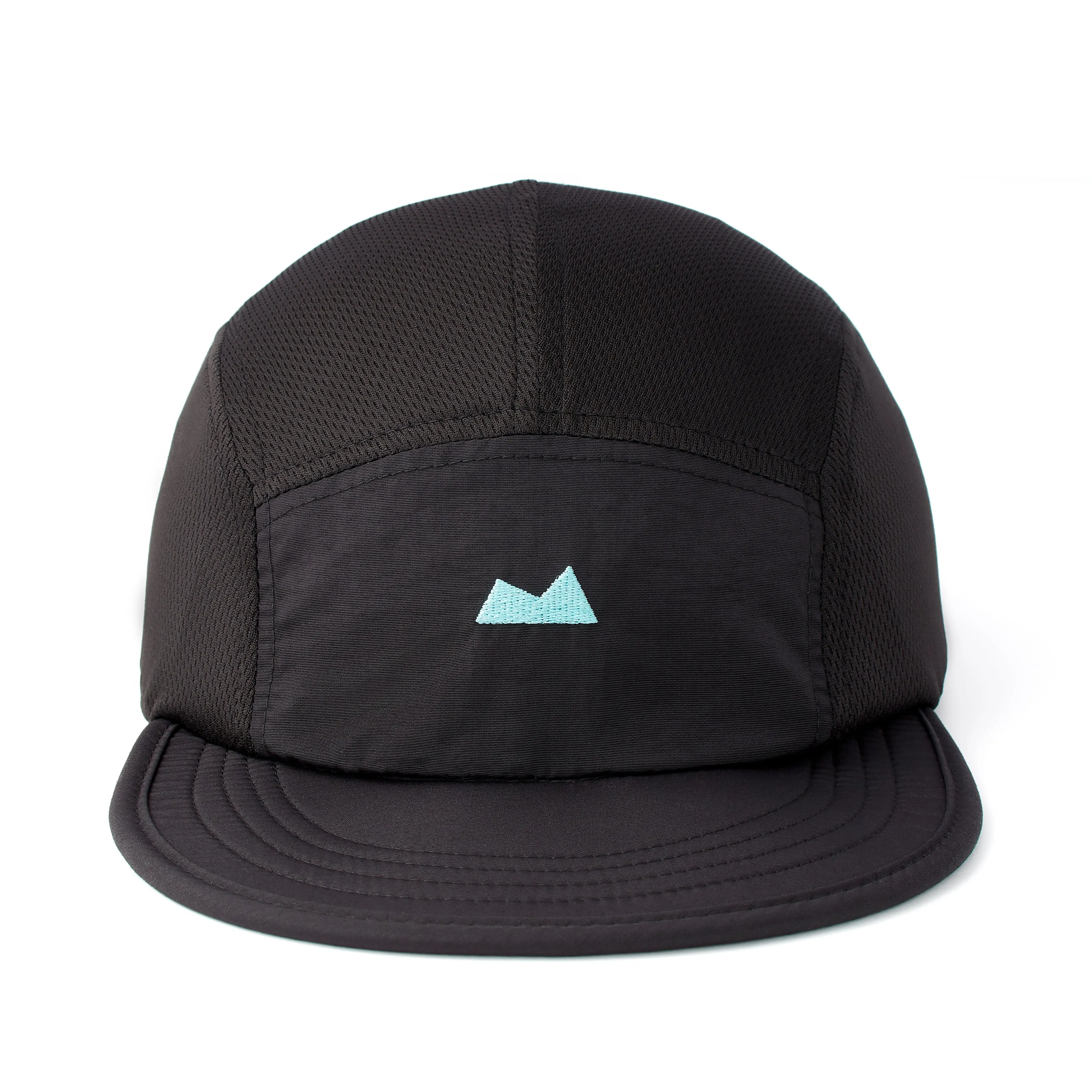 Momentum Cap in Black with Waterfall Logo