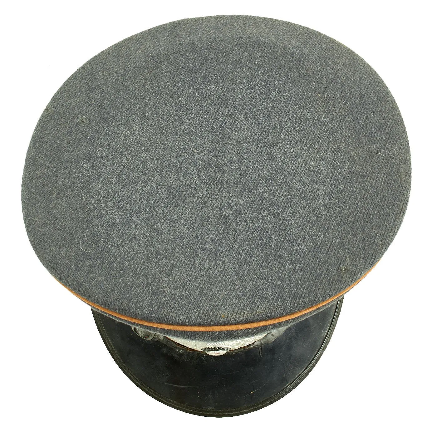 Original German WWII 1939 dated Luftwaffe Signals EM/NCO Visor Cap by Carl Halfar - Size 56