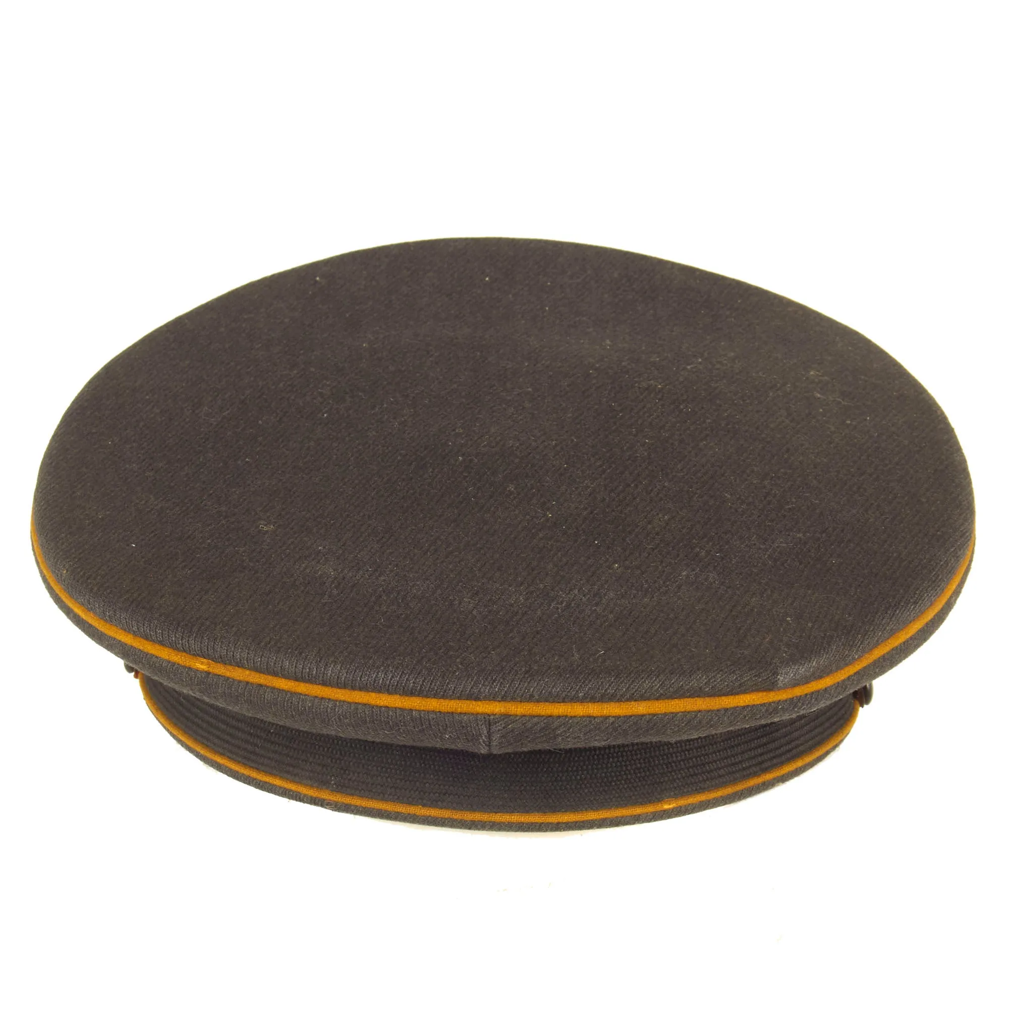 Original German WWII Luftwaffe Flight Branch 56cm EM/NCO Schirmmütze Visor Cap by EREL Robert Lubstein - dated 1938