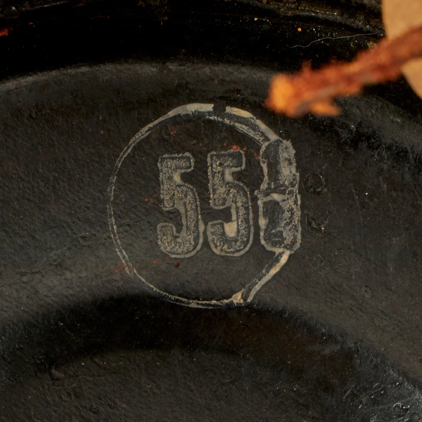 Original German WWII Metropolitan Police Shako by C. POSE WEHRAUSRÜSTUNGEN, Berlin - Size 55 ½