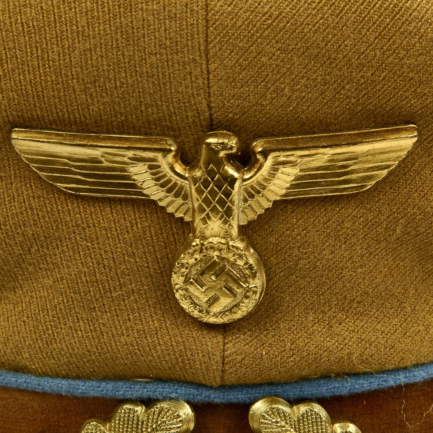 Original German WWII NSDAP Ortsgruppe Local Group Level Political Leader's Visor Cap - Size 56