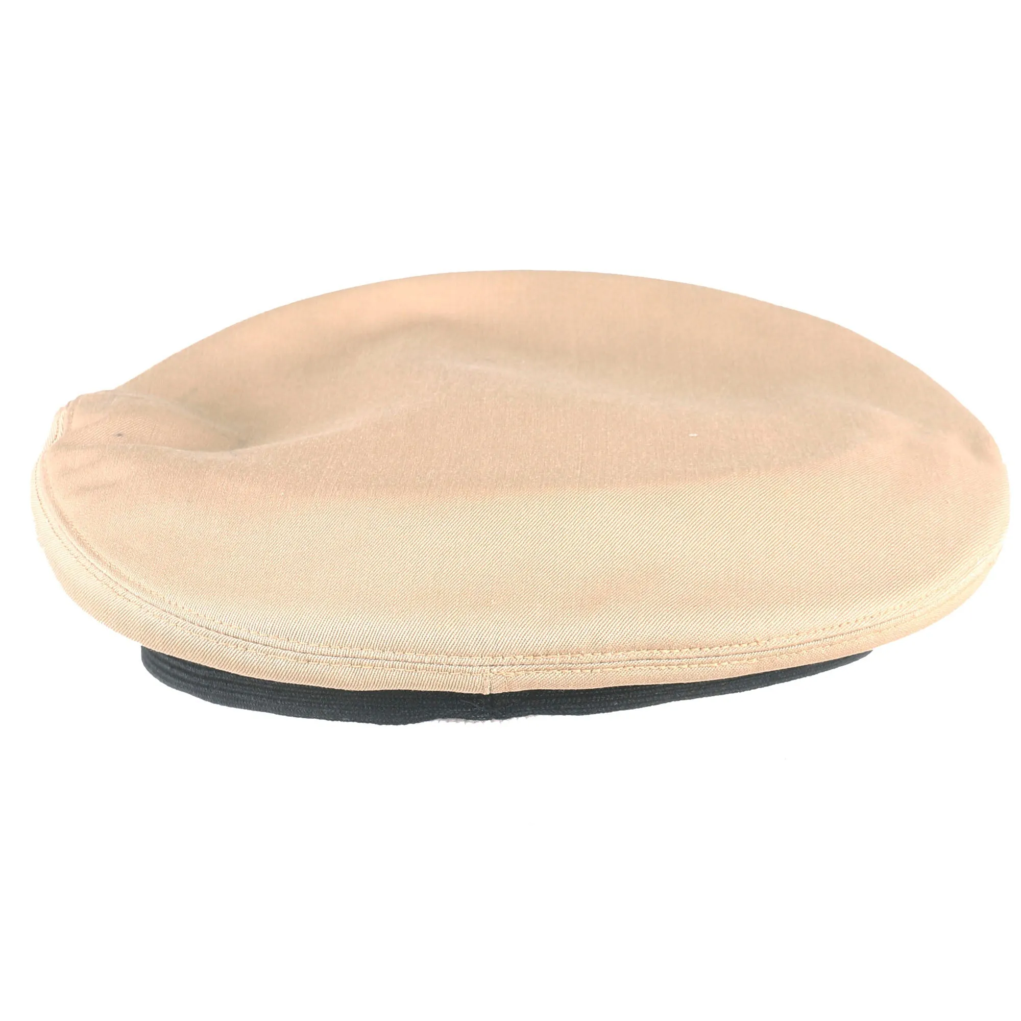 Original U.S. Vietnam War Era Vice Admiral David Richardson Khaki Service Uniform Peaked Visor Cap by Berkshire With Naval History Division Printout - Deputy Commander US Pacific Fleet (1970 - 1972)