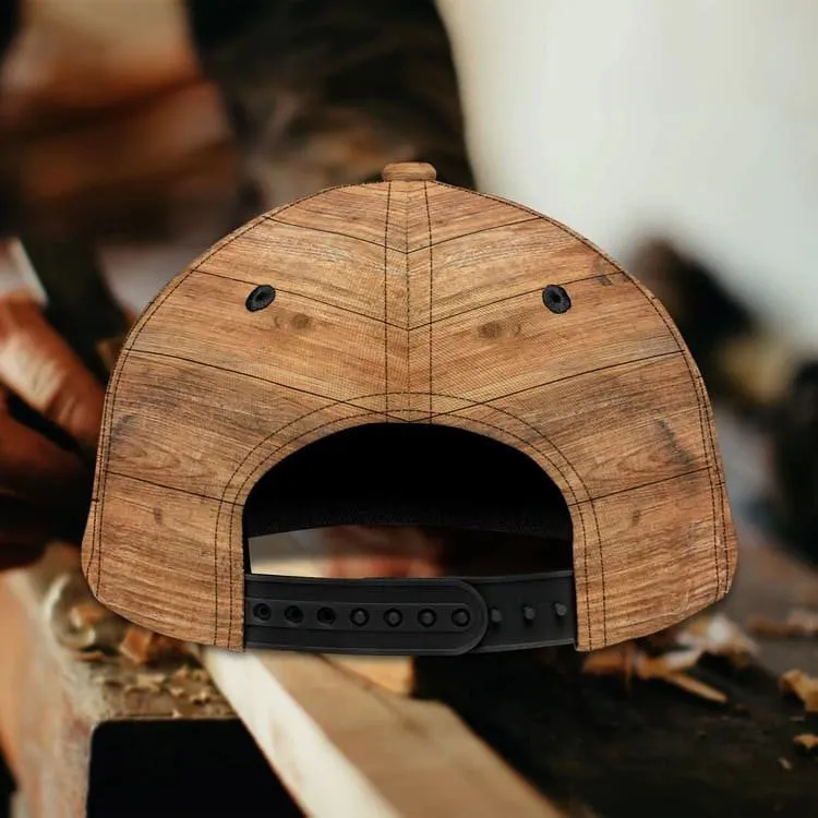 Personalized Carpentry 3D Classic Cap for Carpenter, Carpentry Hat for Dad Gift