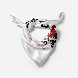 Sadako Sasaki Paper Crane Silk Square Scarf