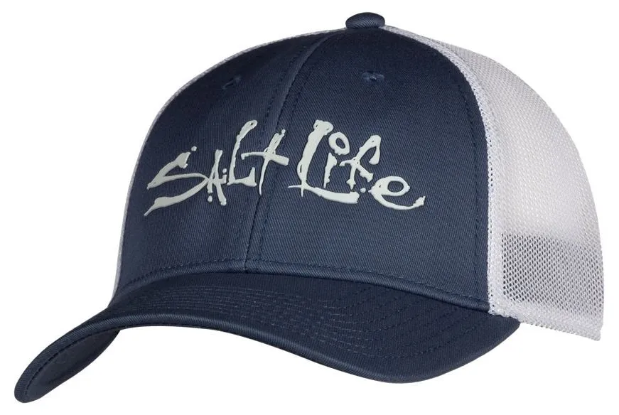 Salt Life Men's Fish Dive Surf Stretch Fit Hat SLM297-ATLAN