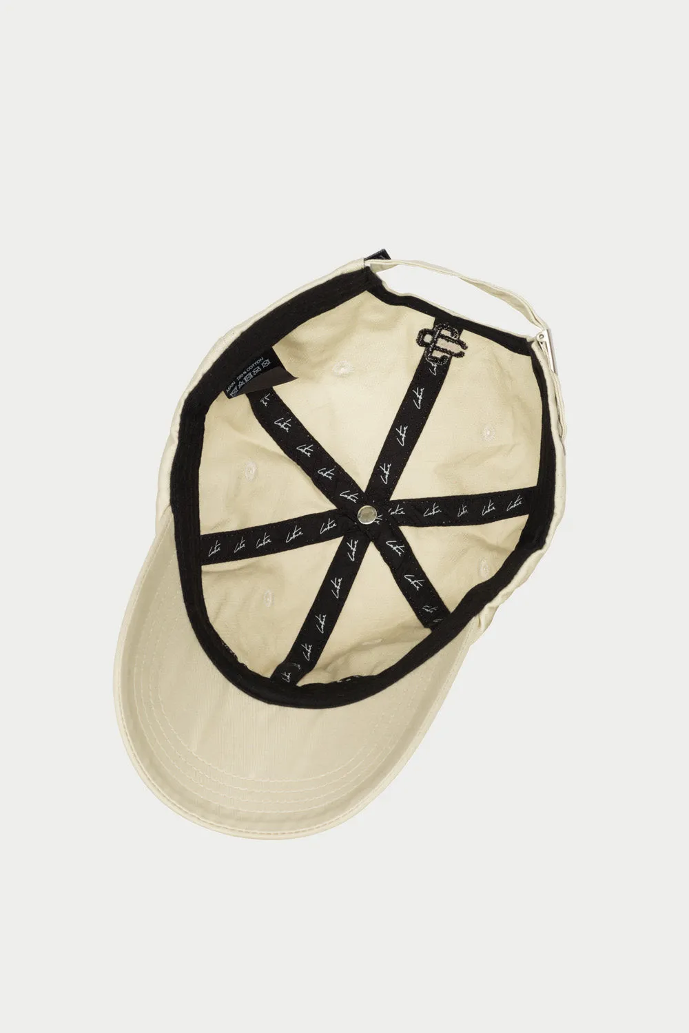SOFT TOP LOGO CAP - CREAM
