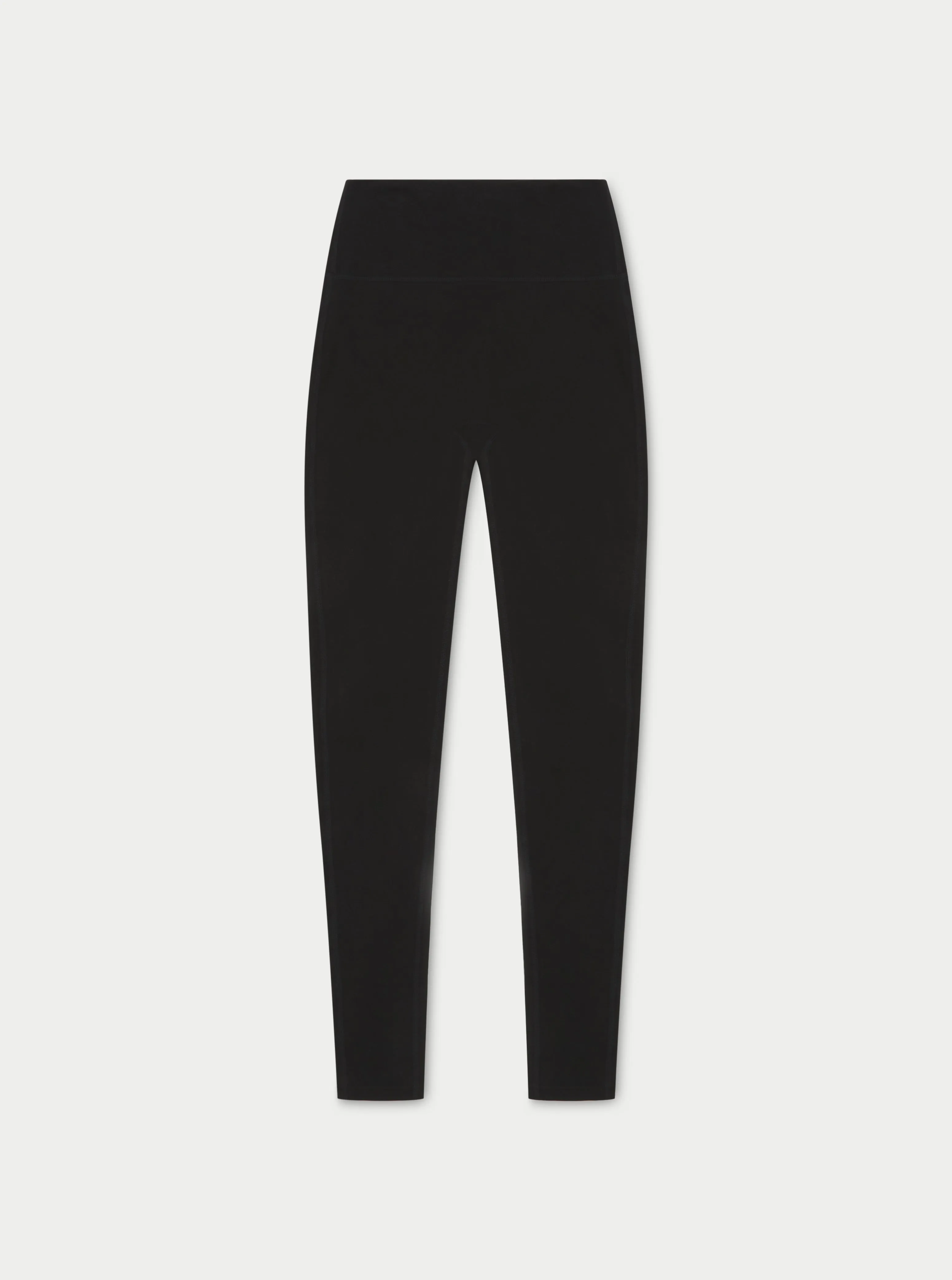 SOFT TOUCH EMBLEM LEGGINGS - BLACK