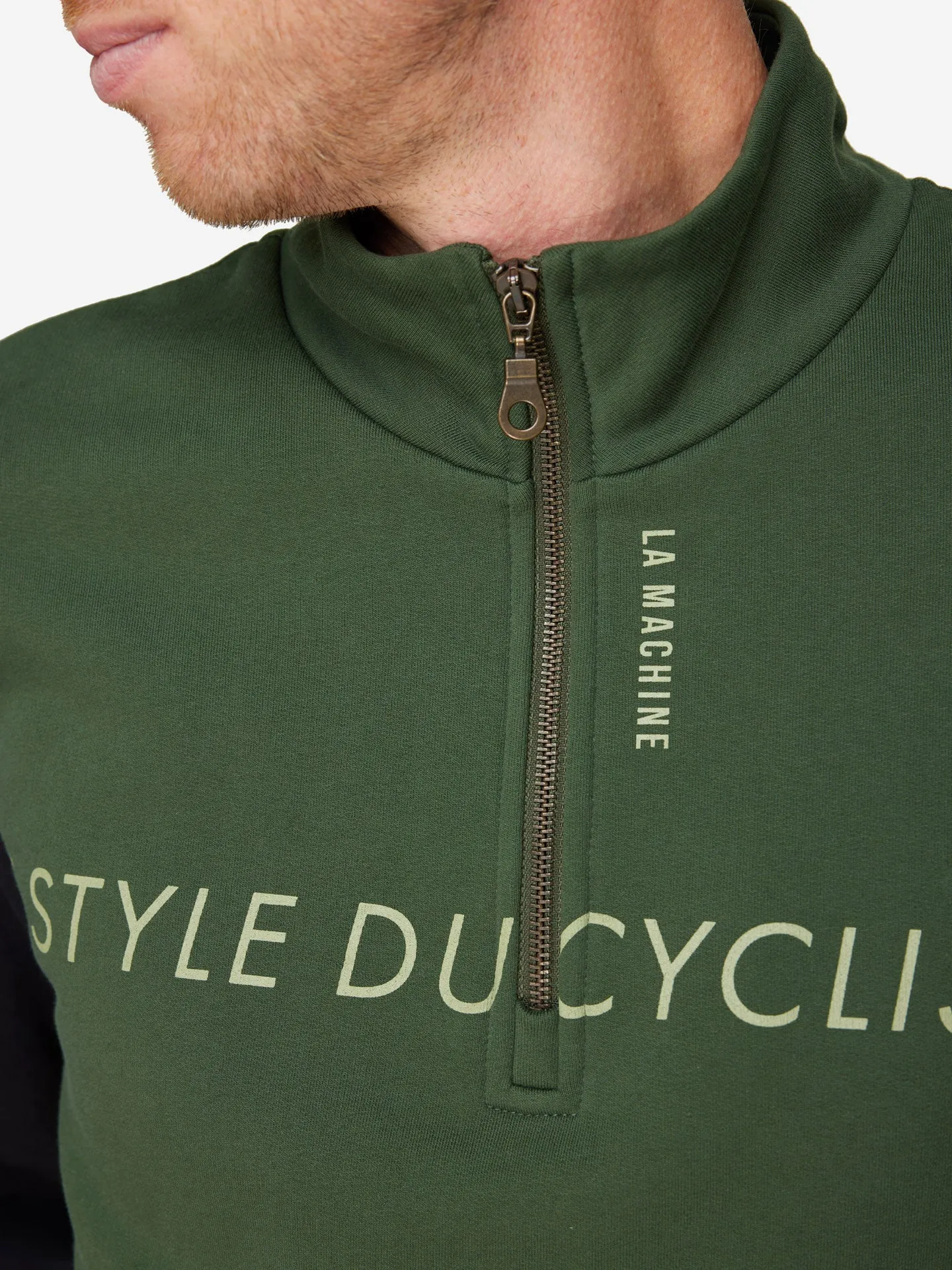Style du Cyclisme - Half Zipper - Sweatshirt