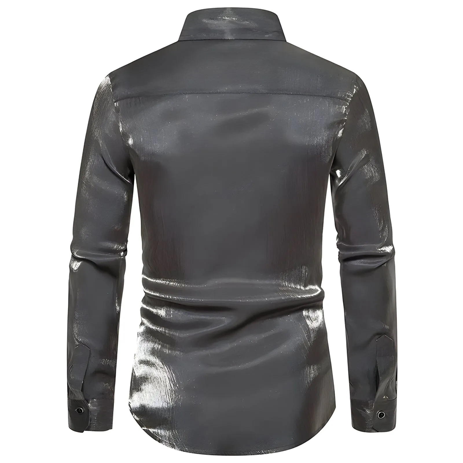 The Lucian Long Sleeve Silk Shirt - Multiple Colors