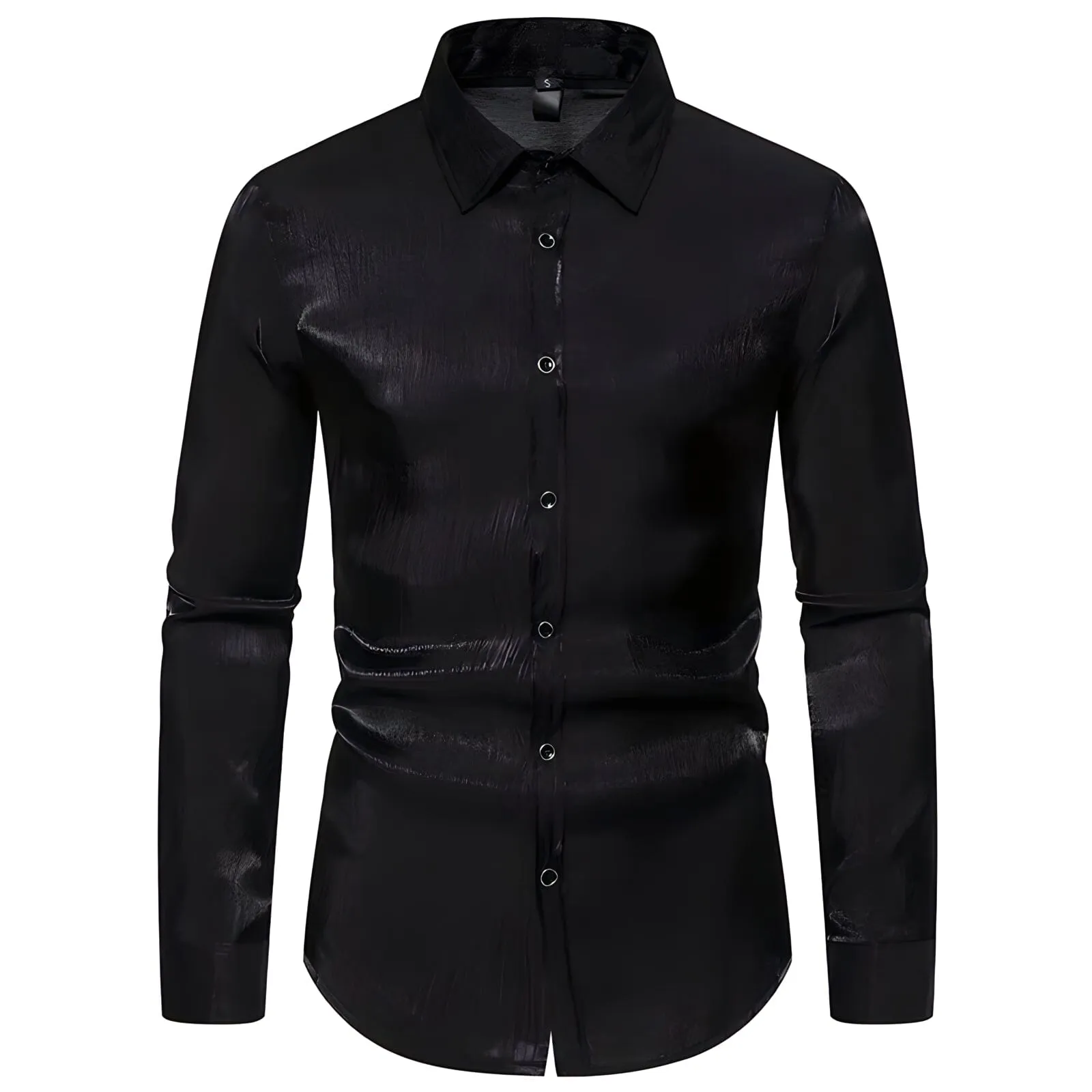 The Lucian Long Sleeve Silk Shirt - Multiple Colors