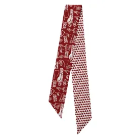 Victory Lap OU Twilly Scarf