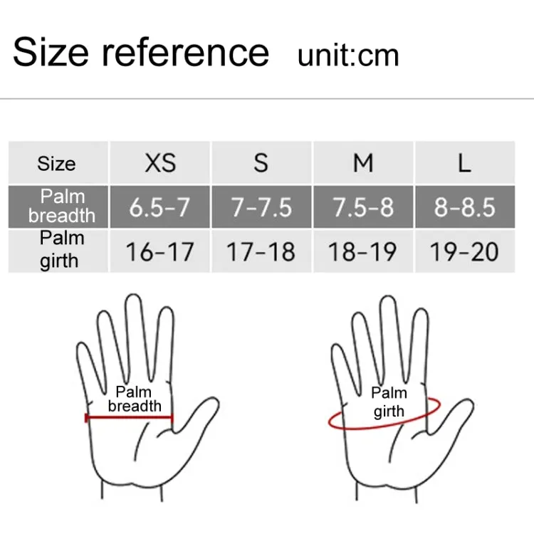Winter Padded Ski Gloves Outdoor Windproof Warm Sports Gloves, Size: XS(Light Purple)