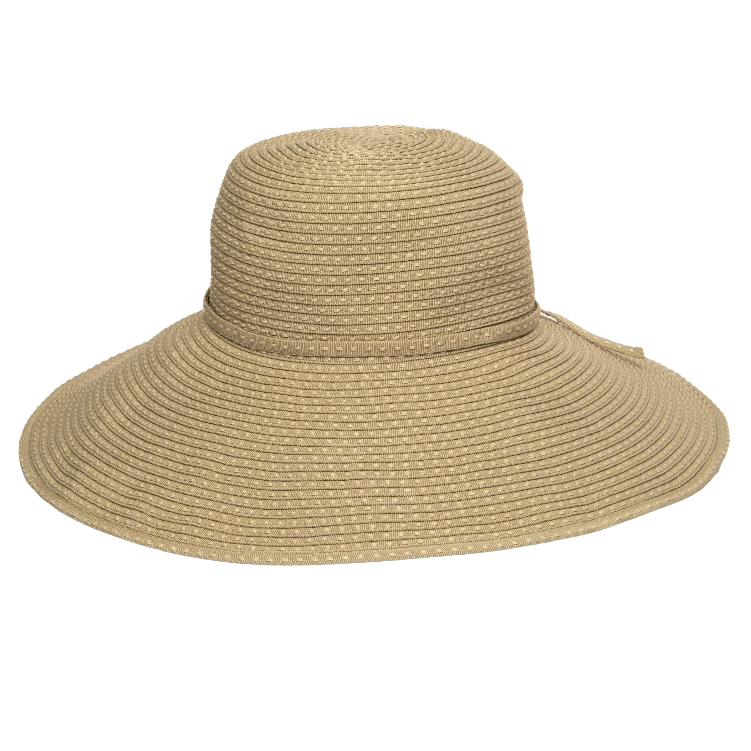 Women's Ribbon Braid Hat with Ticking