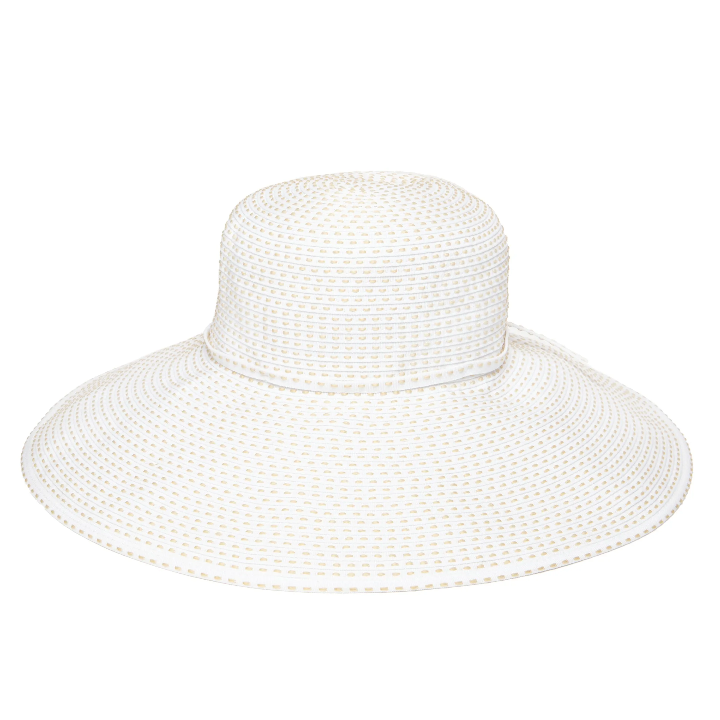 Women's Ribbon Braid Hat with Ticking